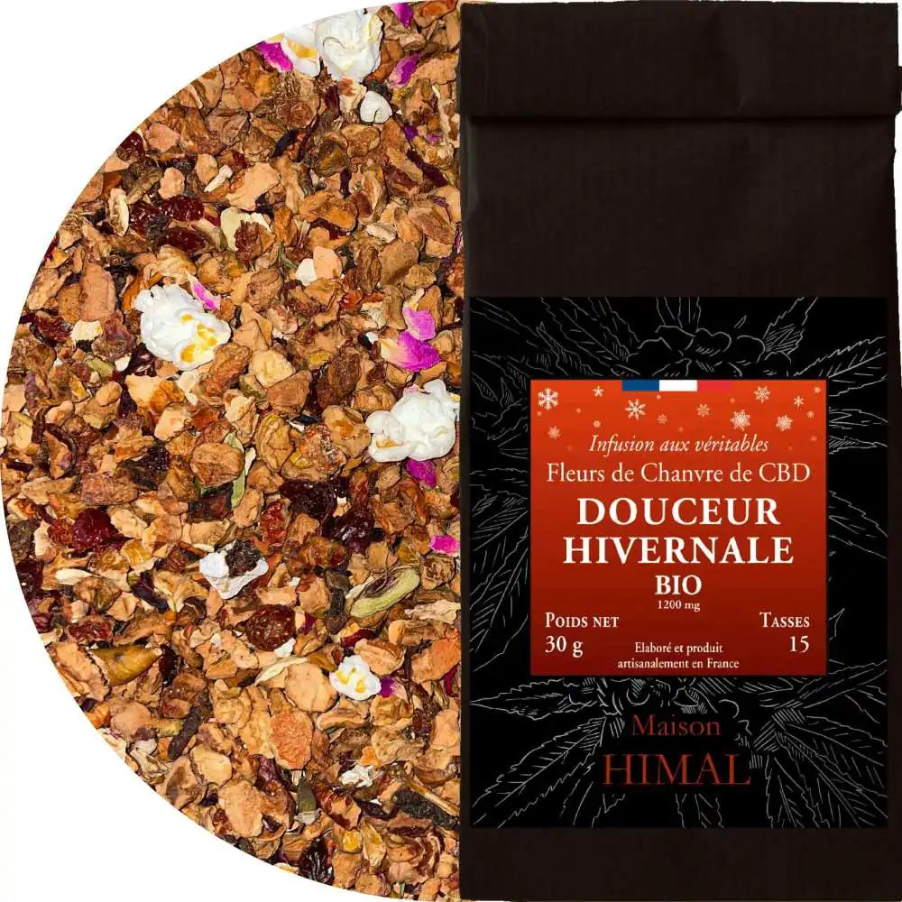 Tisane CBD bio douceur hivernale - en vrac |.