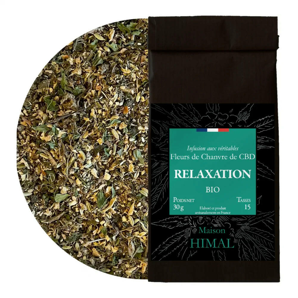 Infusion relaxante bio pour une expérience apaisante